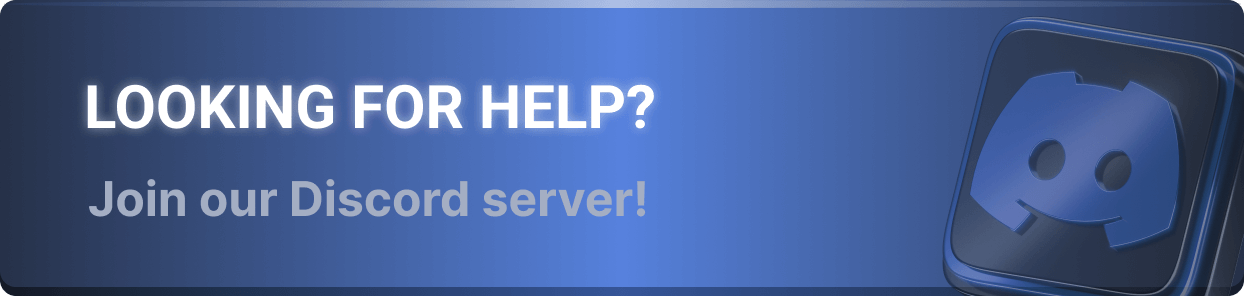Discord server button
